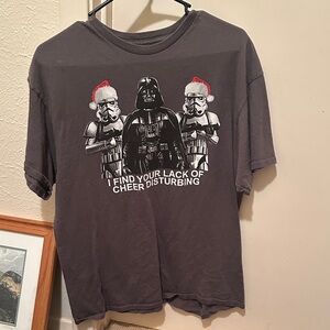 Star Wars Dark Gray Holiday T-Shirt